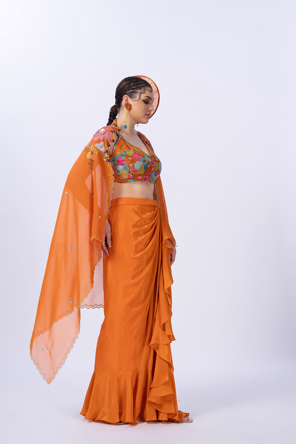 orange shrug set