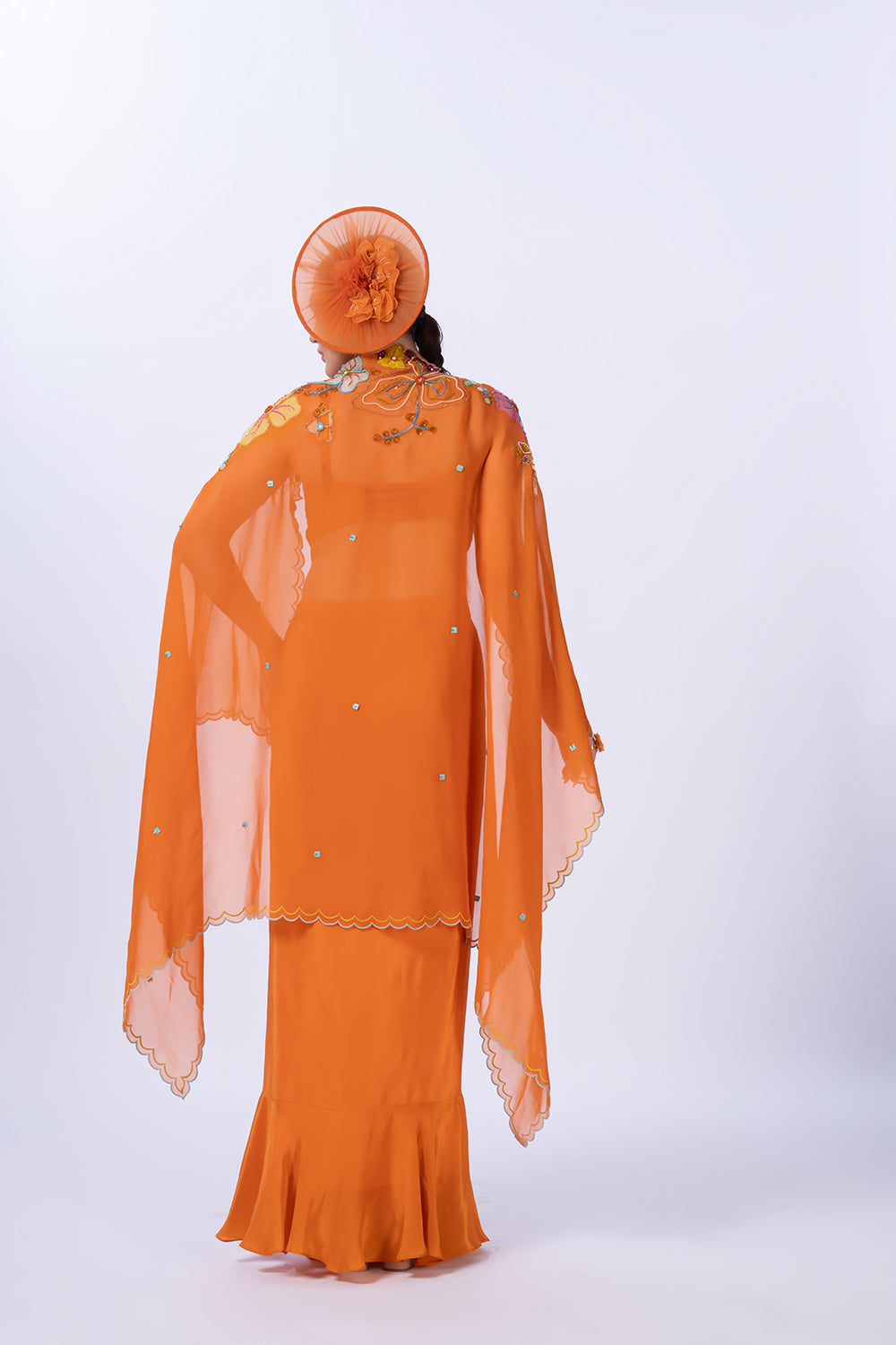 orange shrug set