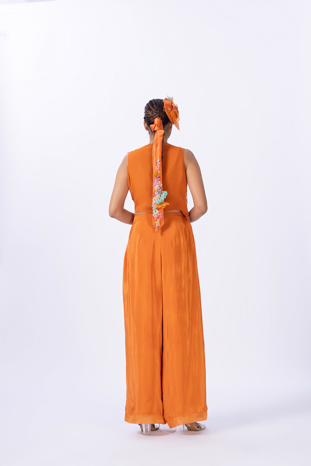 Orange pant set