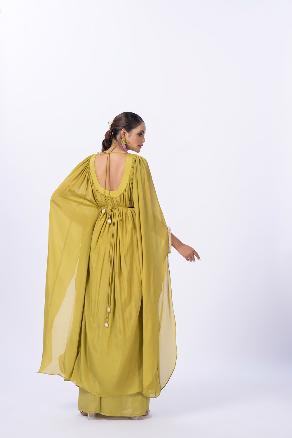 Lime Green Kaftan