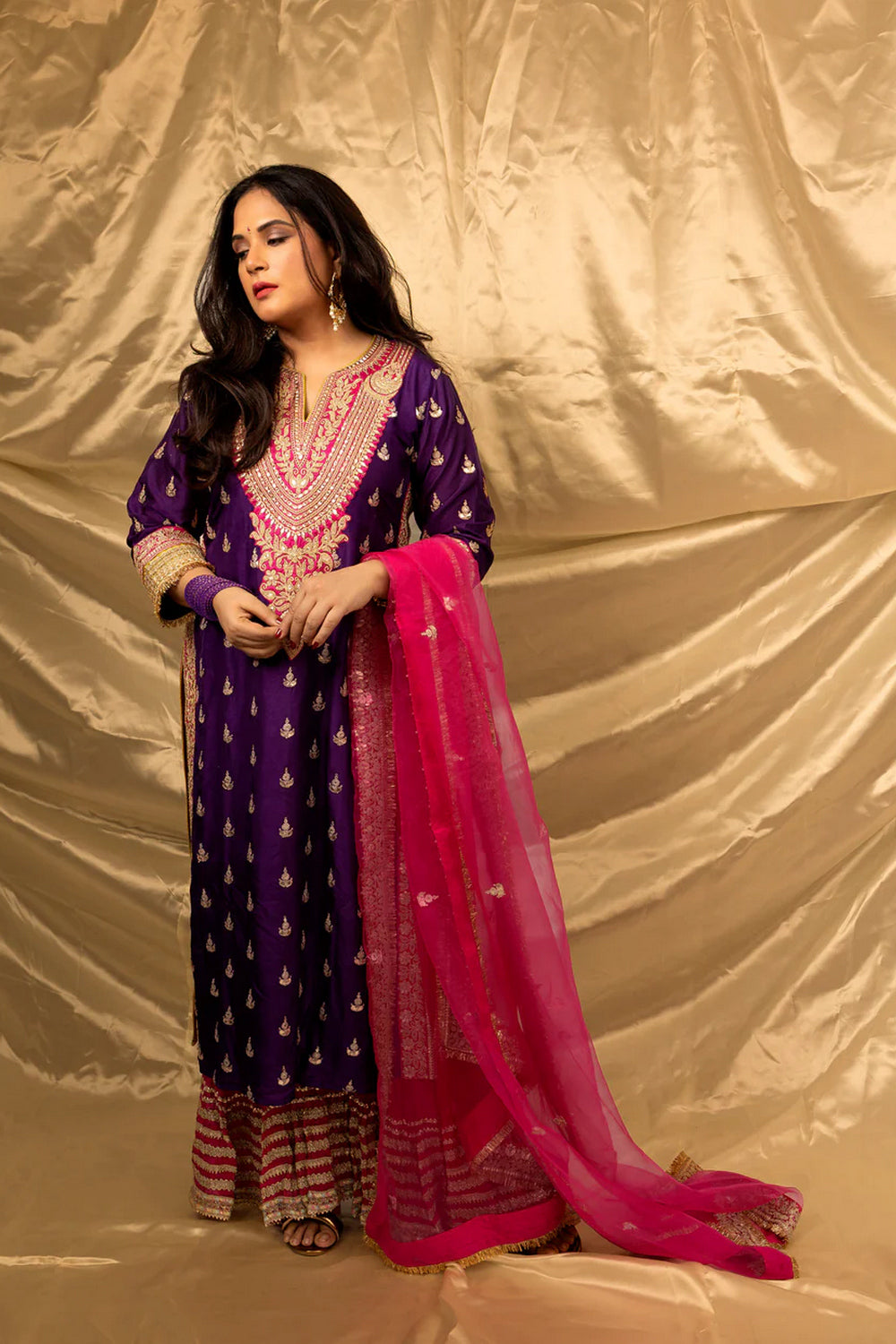 Richa Chadda in Fitoor Sharara Set