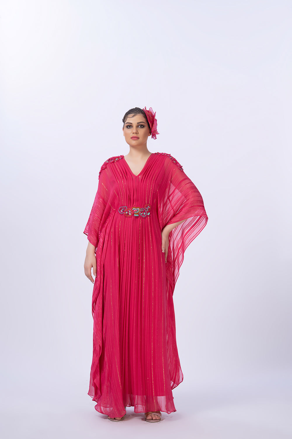 Fuchsia kaftan