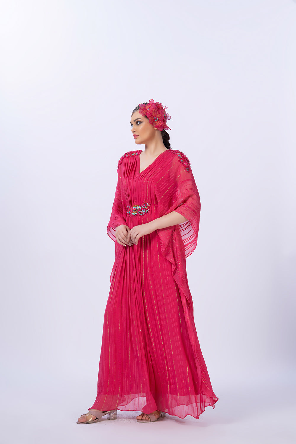 Fuchsia kaftan
