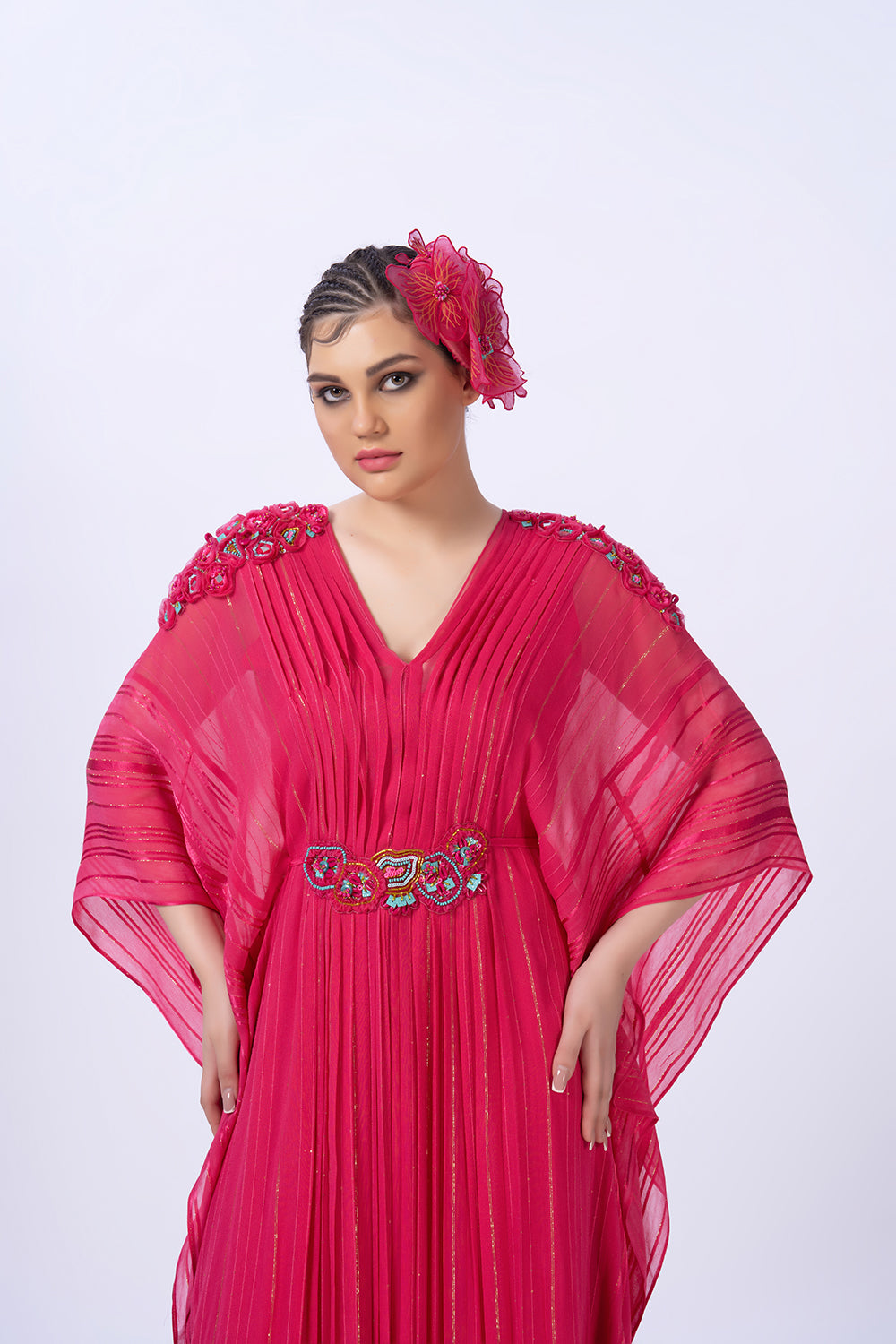 Fuchsia kaftan