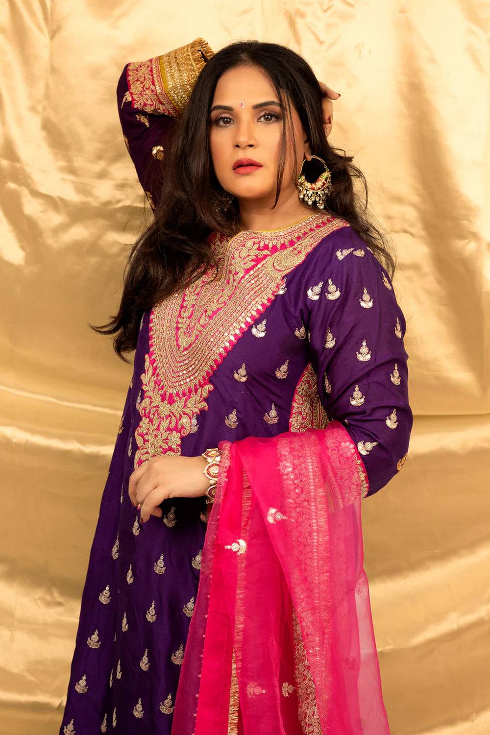 Richa Chadda in Fitoor Sharara Set