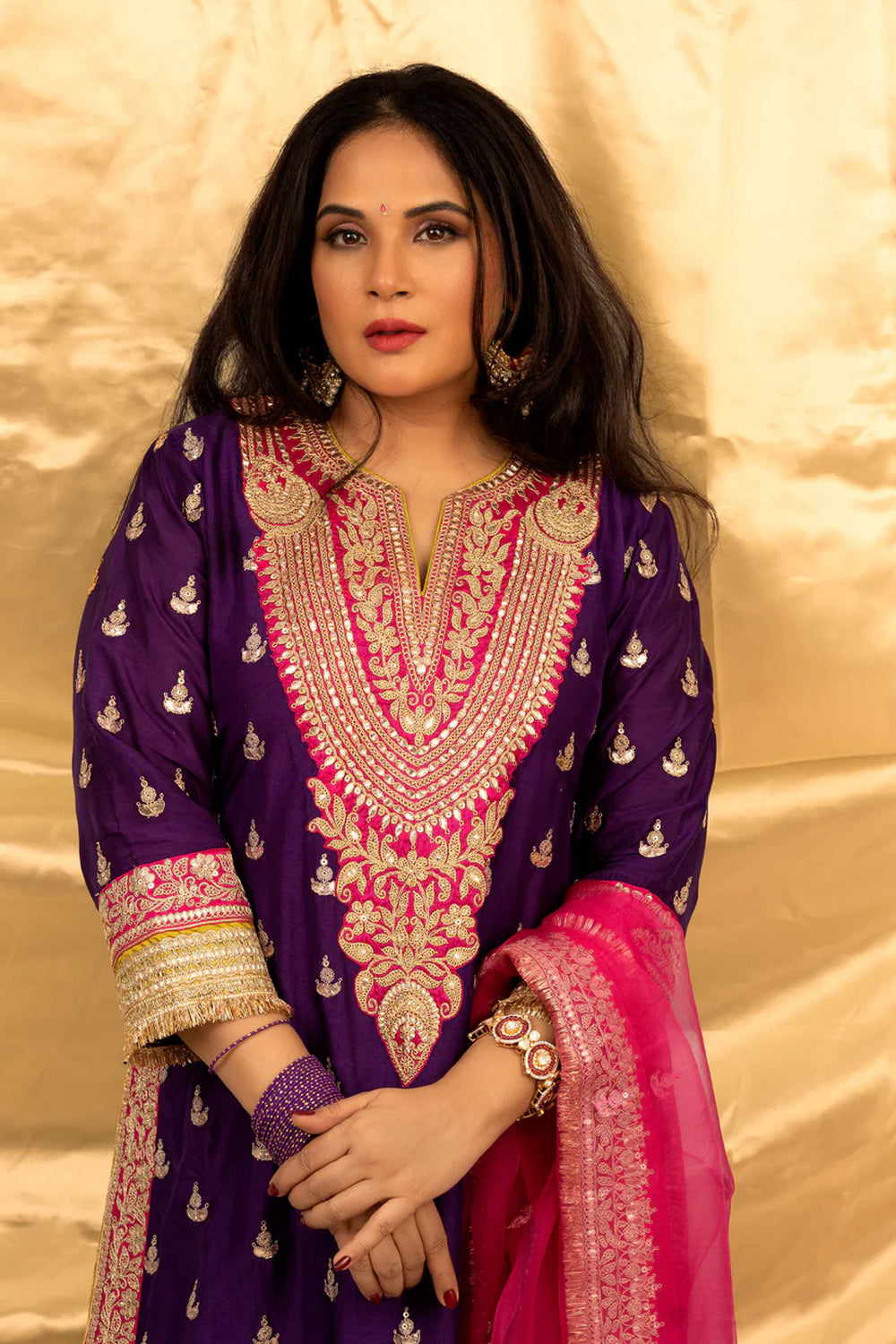 Richa Chadda in Fitoor Sharara Set