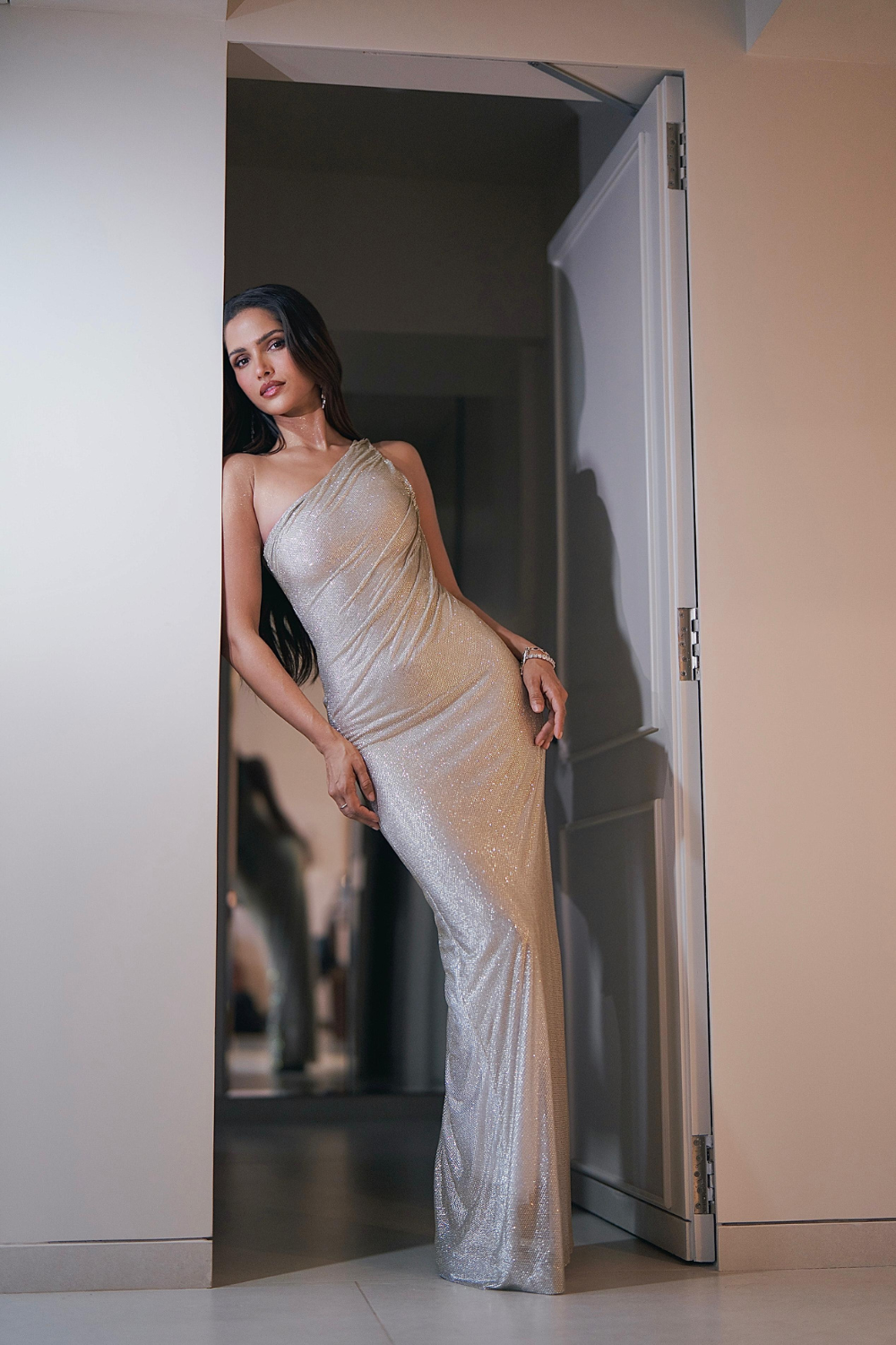 Vartika Singh in Elysia Gown