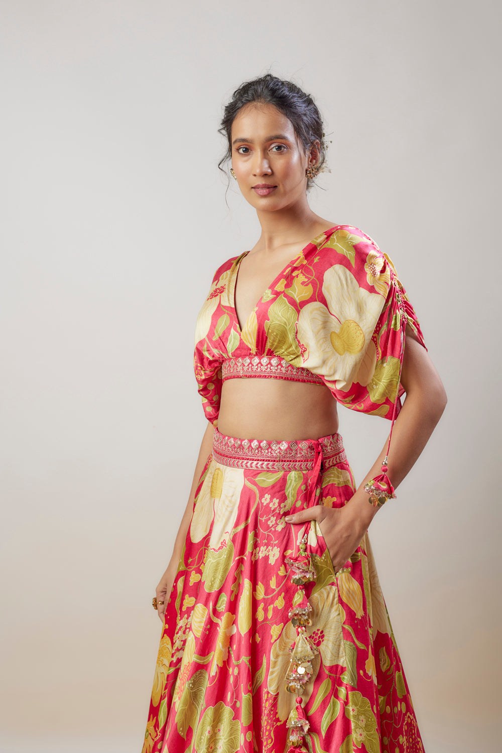 Tejal Victorian Skirt Set