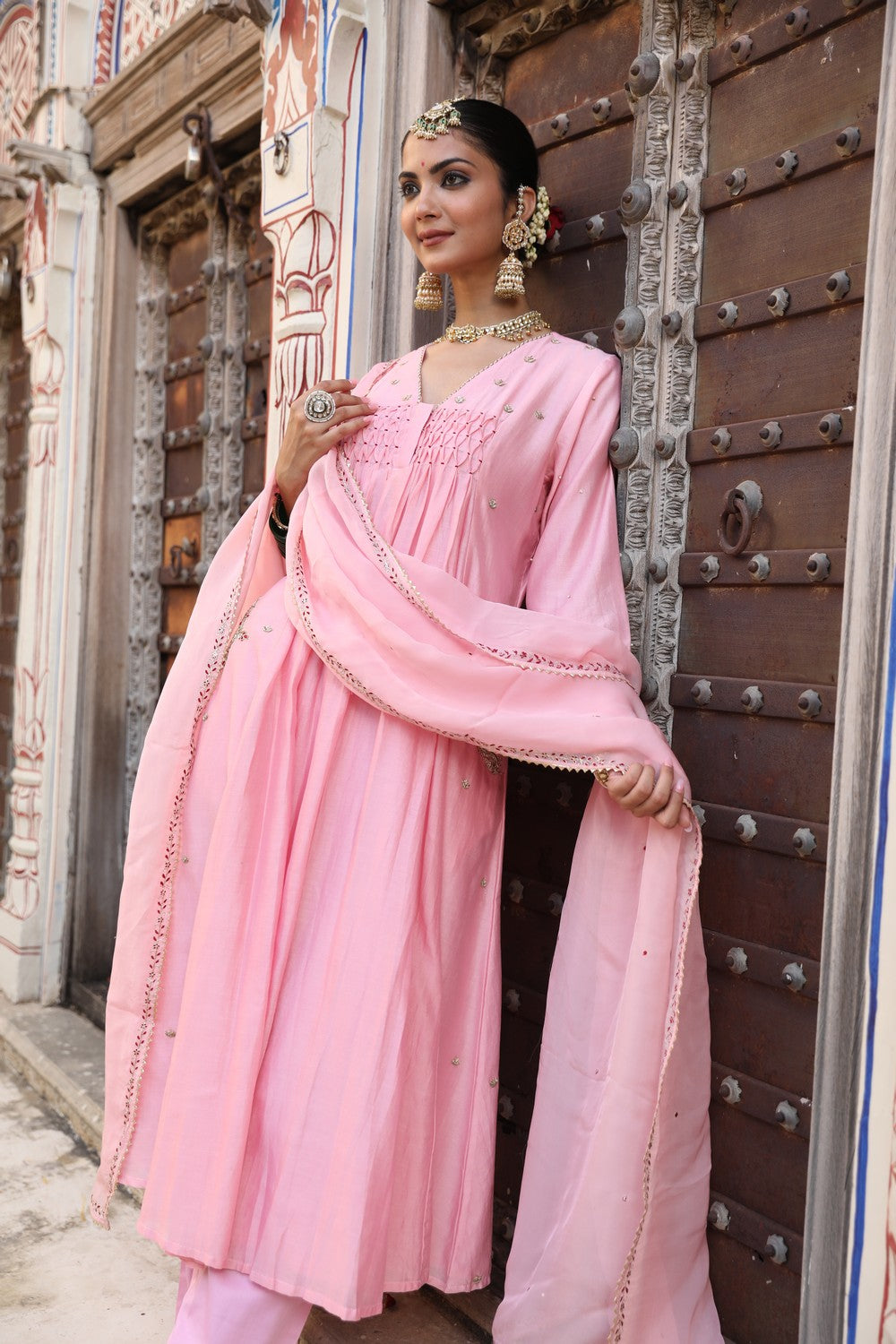 Laxmi Pink Suit set