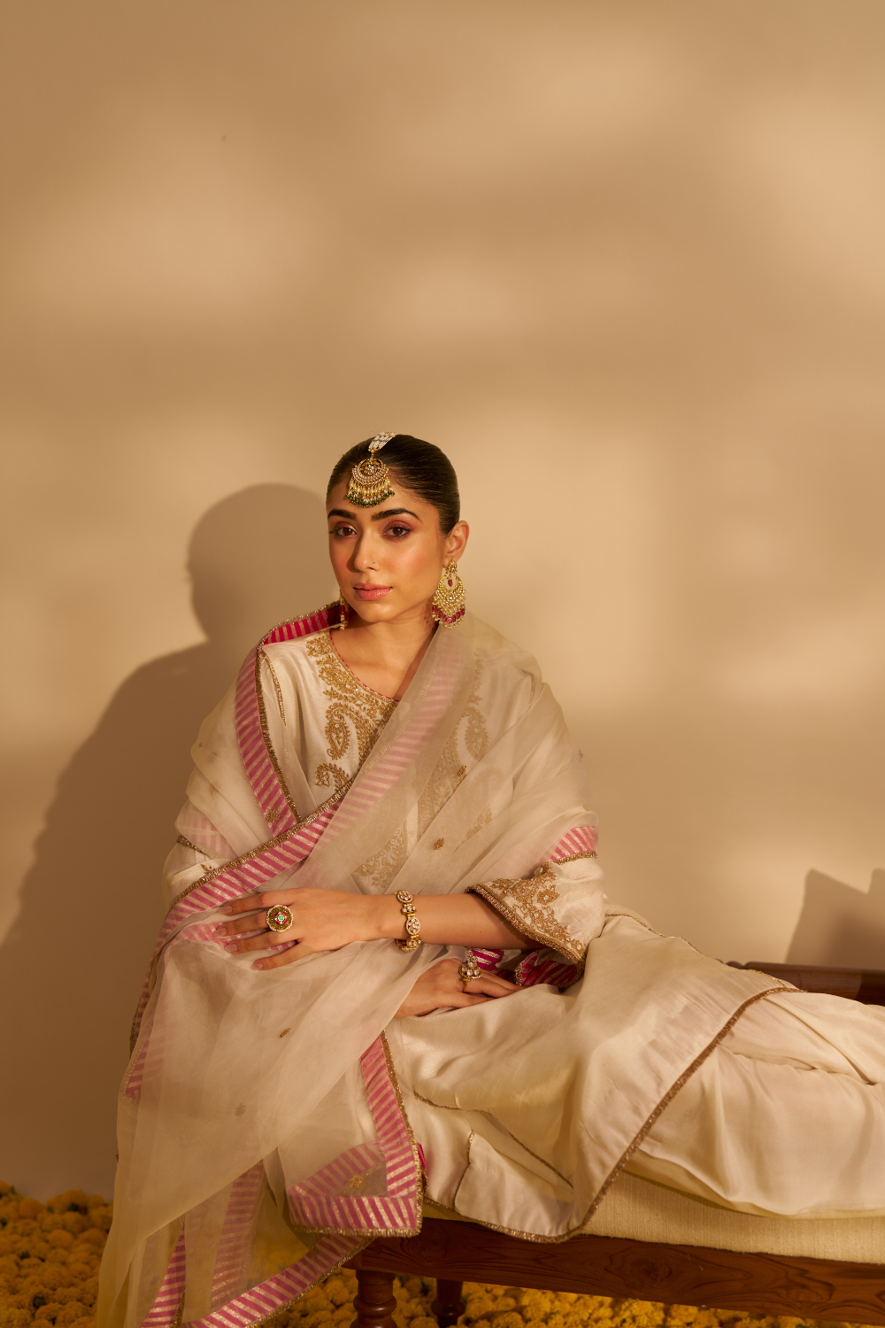 AYRA - SHORT CHAUGA WITH SALWAR AND DUPATTA