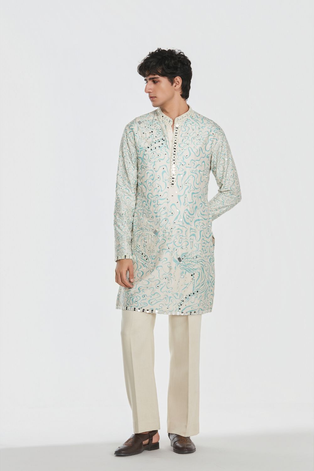 Shrine Multicoloured Kurta Set