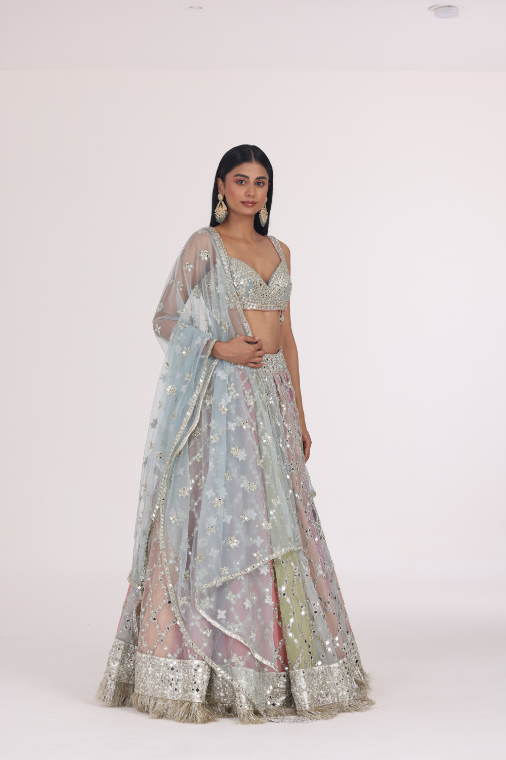 Multicolour Lehenga
