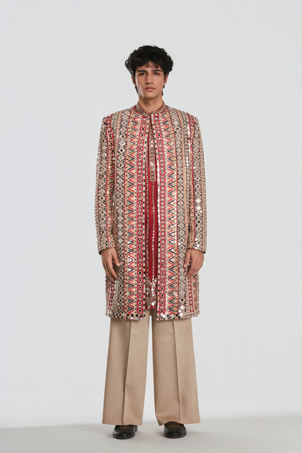 Shrine Multicoloured Jacket Set