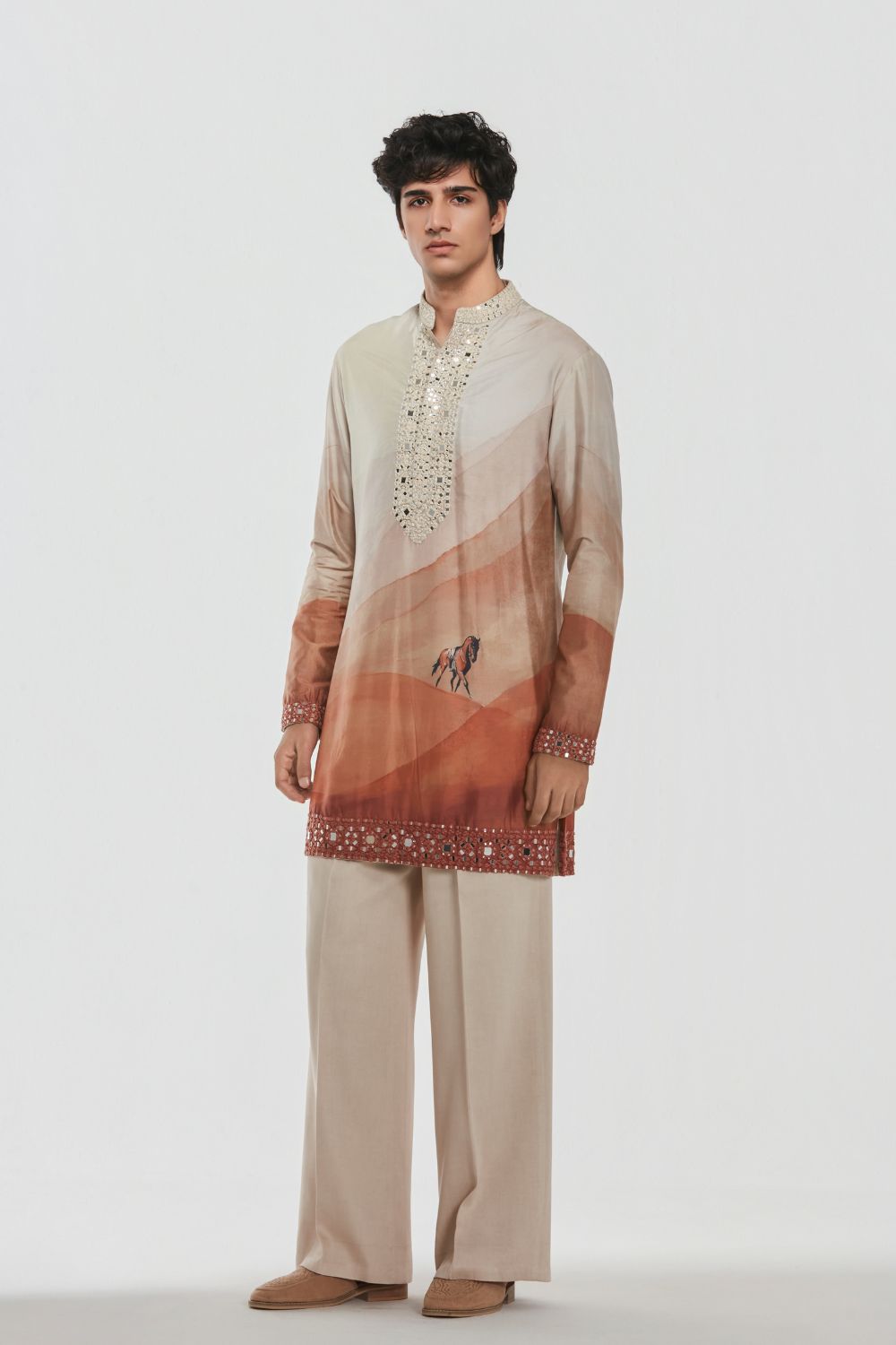 Shrine Multicoloured Jacket Set