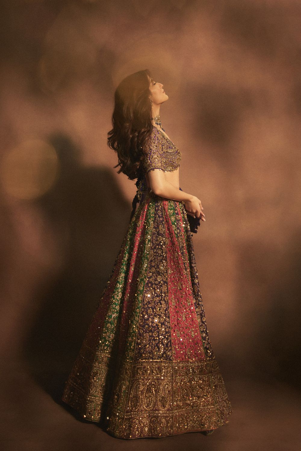Pratibha in Rang Mahal Jamewar Lehenga Set Set-B