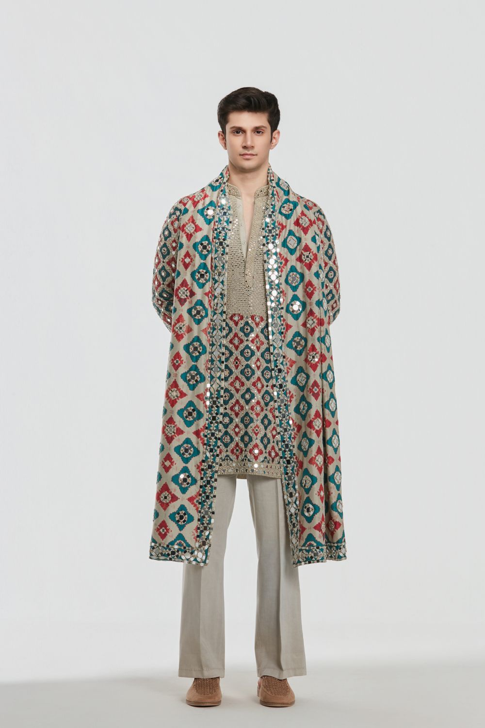 Shrine Multicoloured Kurta Set
