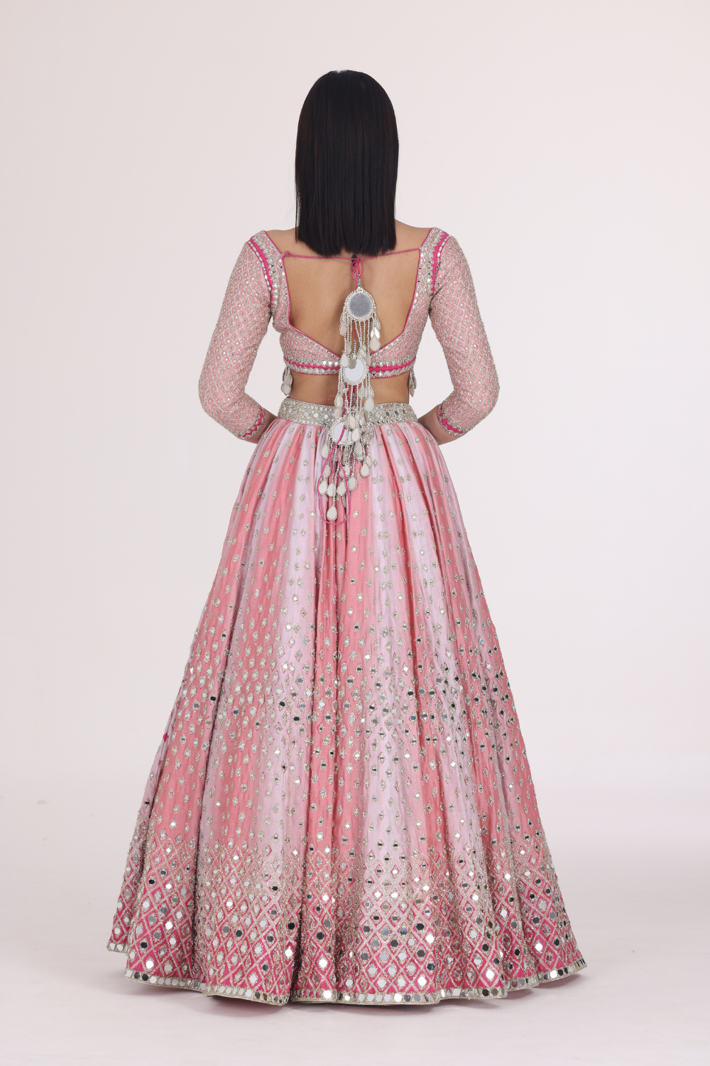 Pink Hues Printed Lehenga