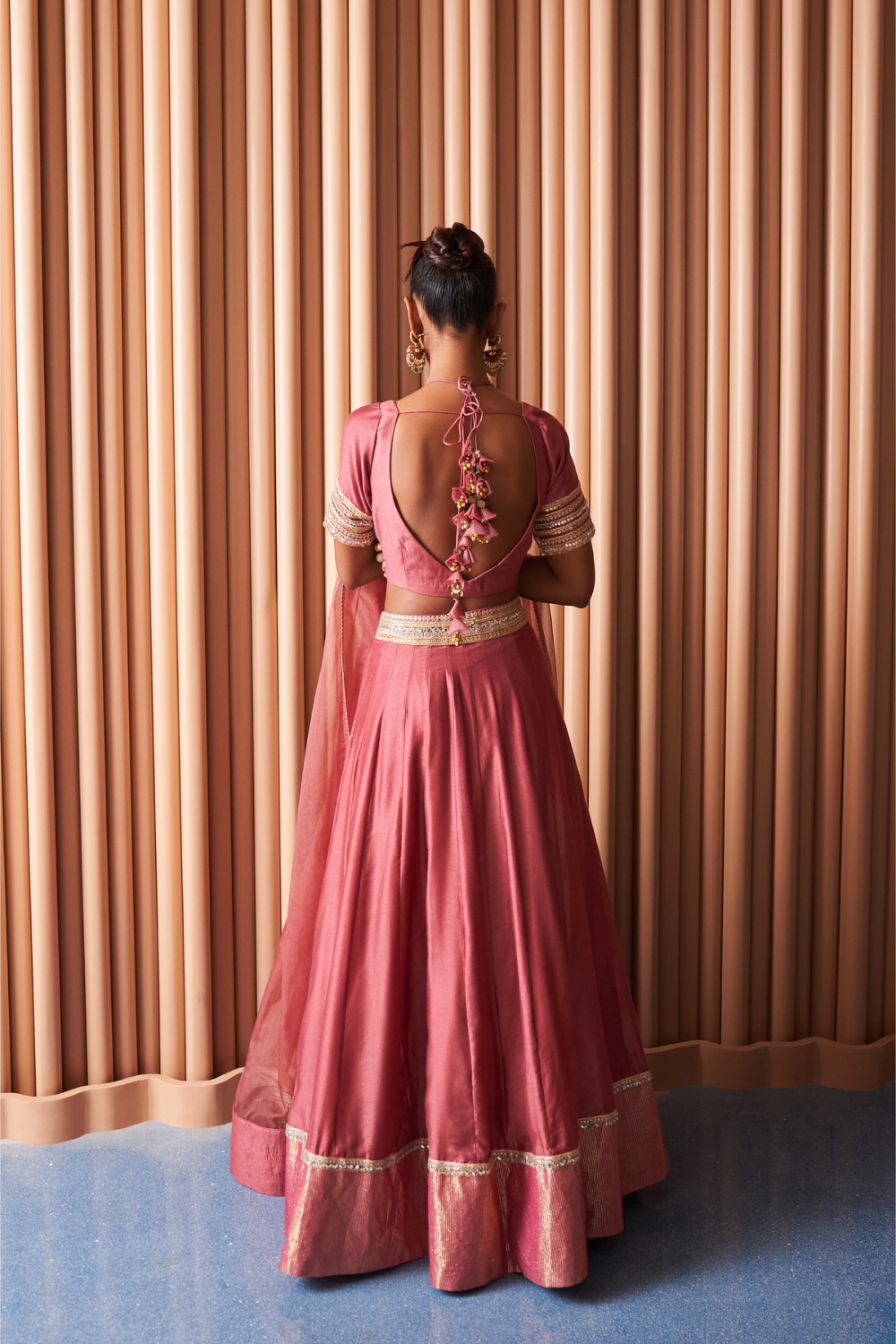 VINTAGE ROSE Lehanga