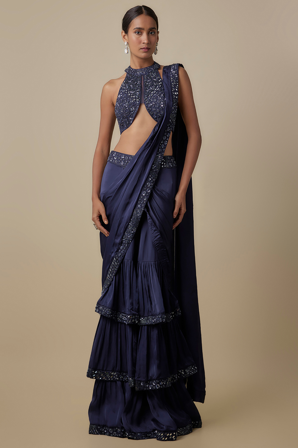 Nzeppel Drape Saree