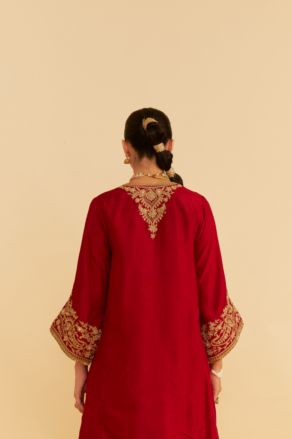 MARWA - SHORT CHAUGA WITH SALWAR AND DUPATTA
