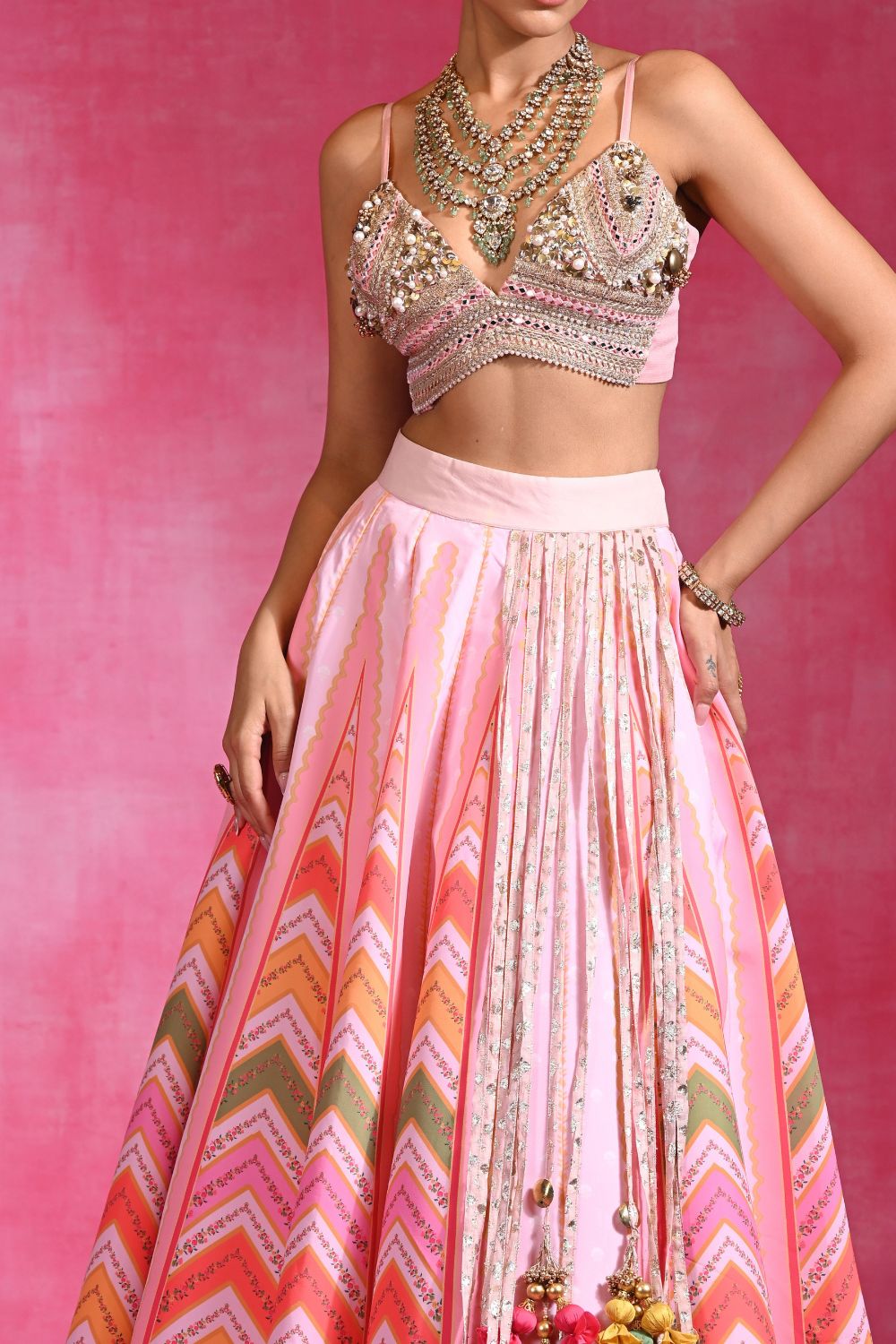 Mehar Tassel Lehenga