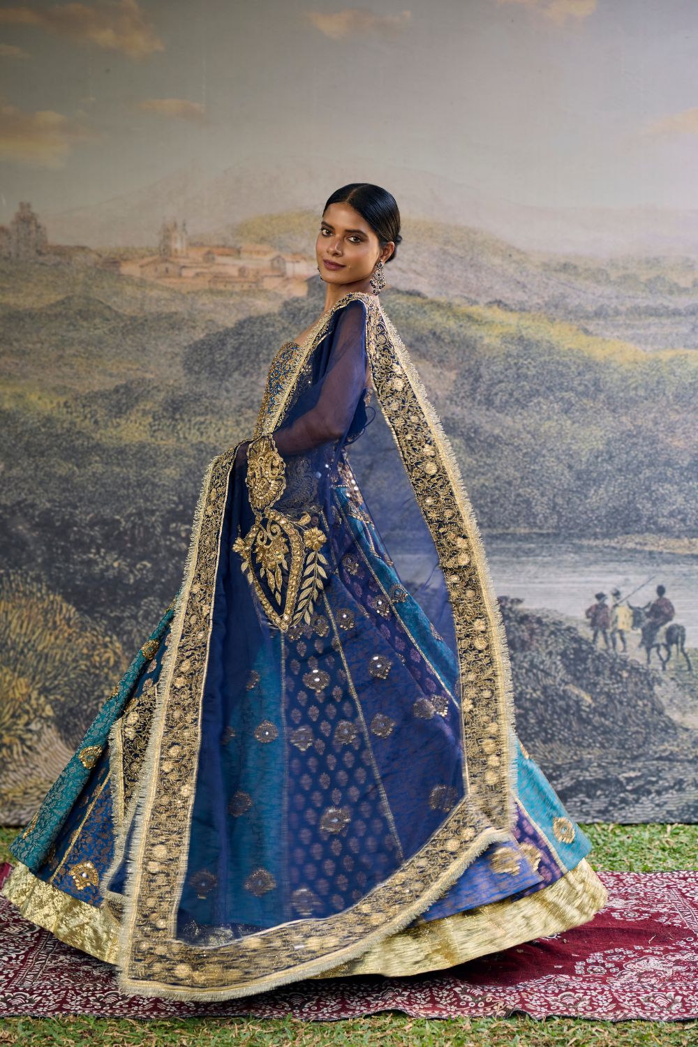 Neelratna Brocade Lehenga Set