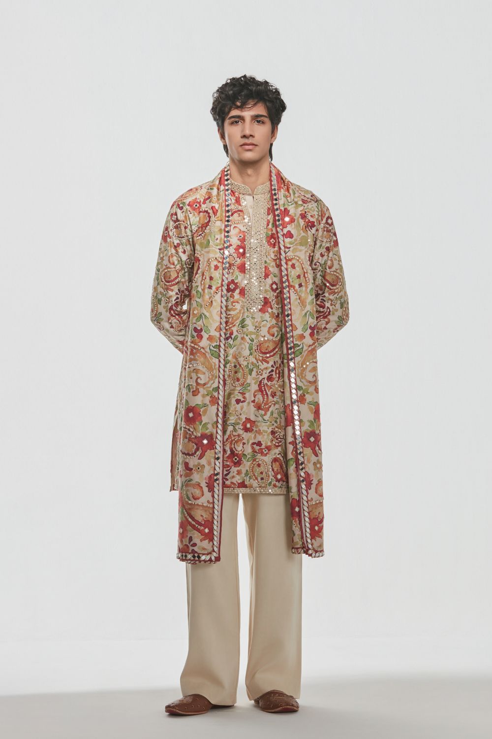 Shrine Multicoloured Kurta Set
