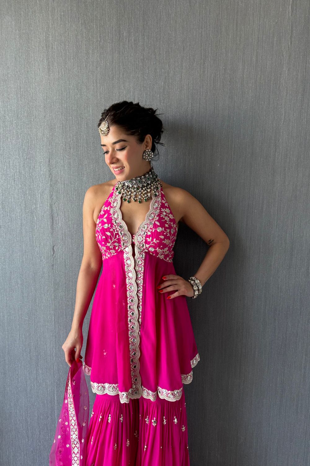 Sukhmani in Eila Sharara Set