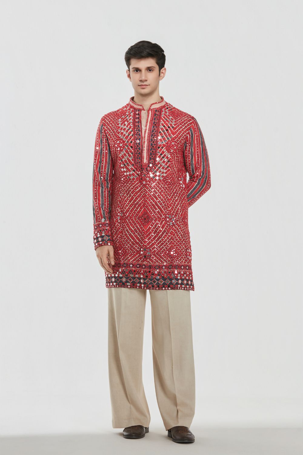 Shrine Multicoloured Kurta Set
