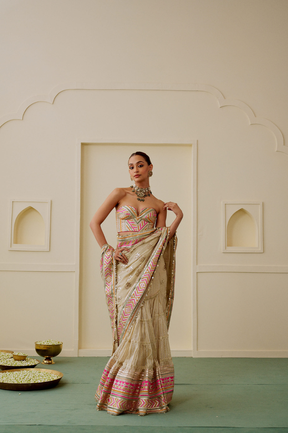 Zehn Saree Set