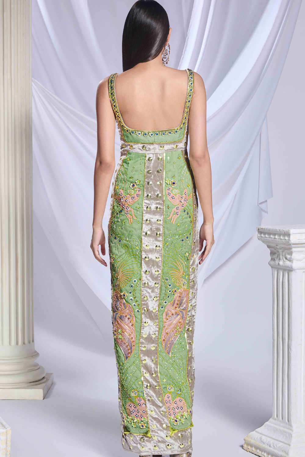 shamrock shimmy gown