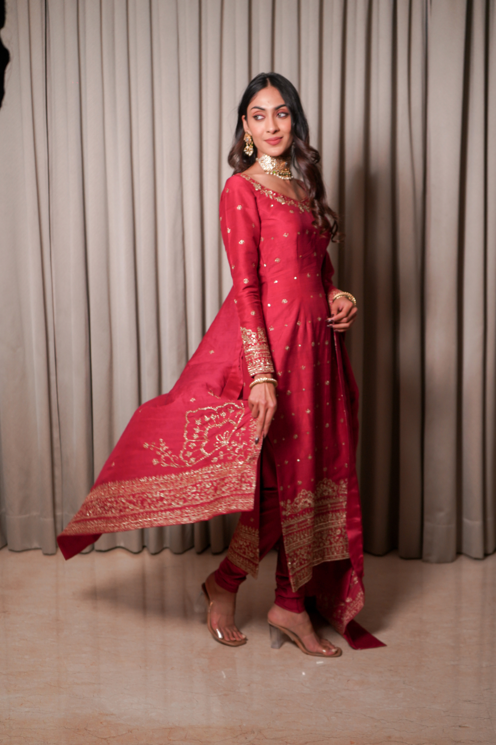 Rose Pink Kurta set