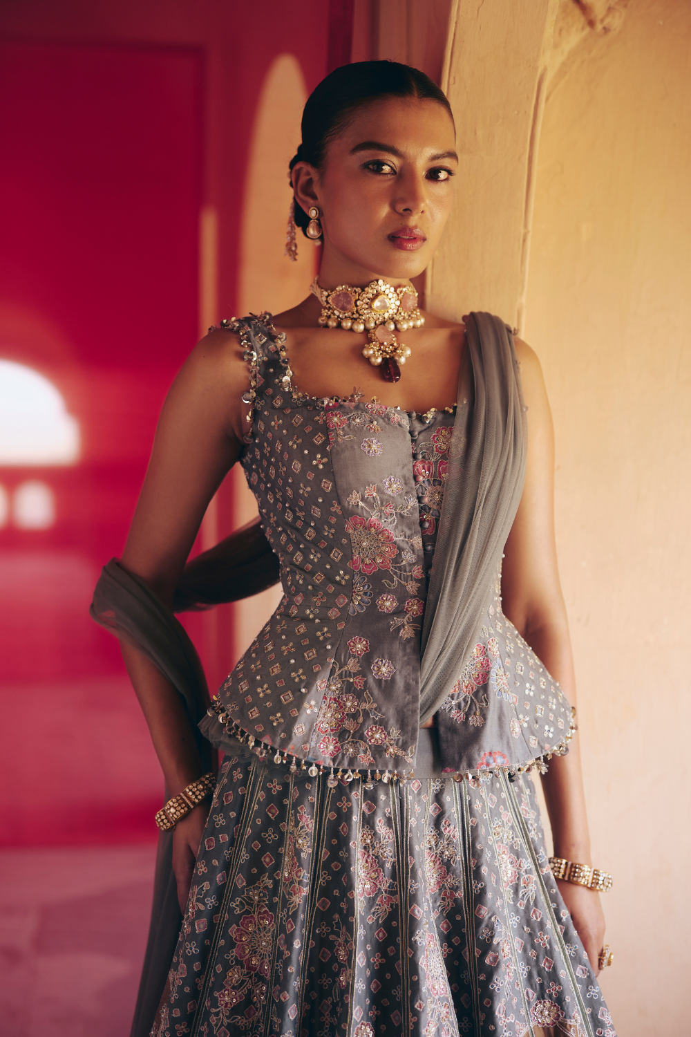 Zikr Lehenga Set