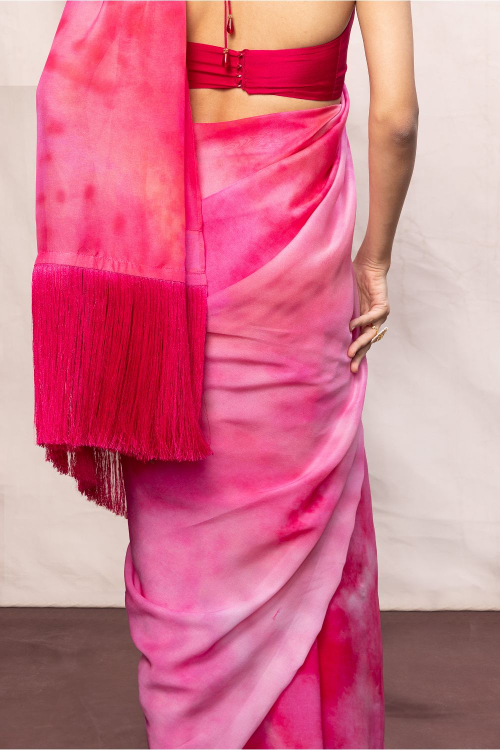Multicolour Chiffon Digital Print Saree