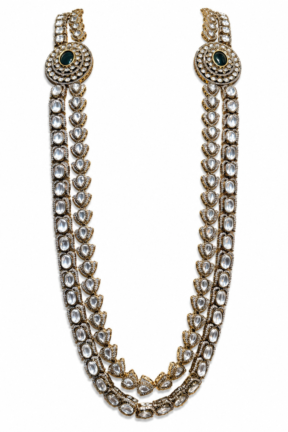 Double Layered Kundan Necklace