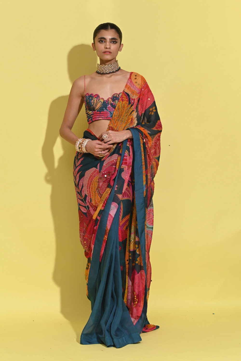 Glam Warp Saree