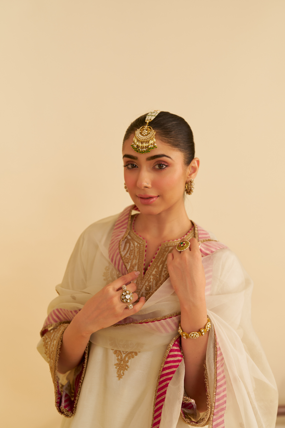 MARWA - SHORT CHAUGA WITH SALWAR AND DUPATTA