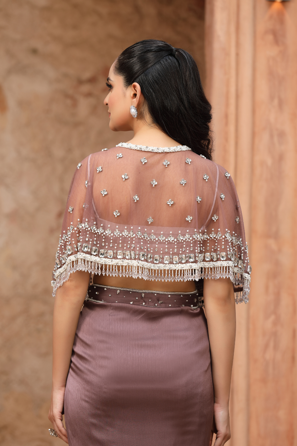 Dusky Enchant Cape Set