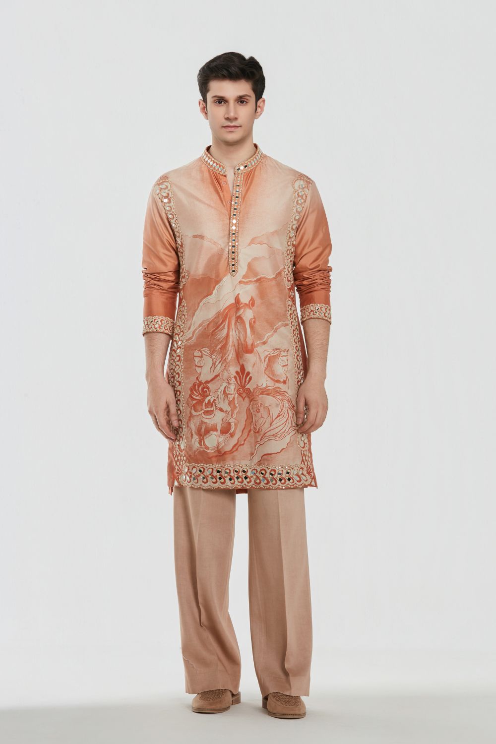 Shrine Multicoloured Kurta Set