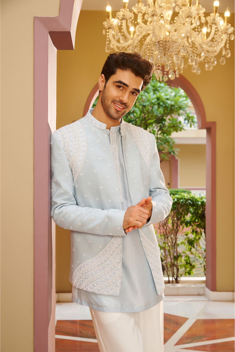 Rehmat Jacket Set