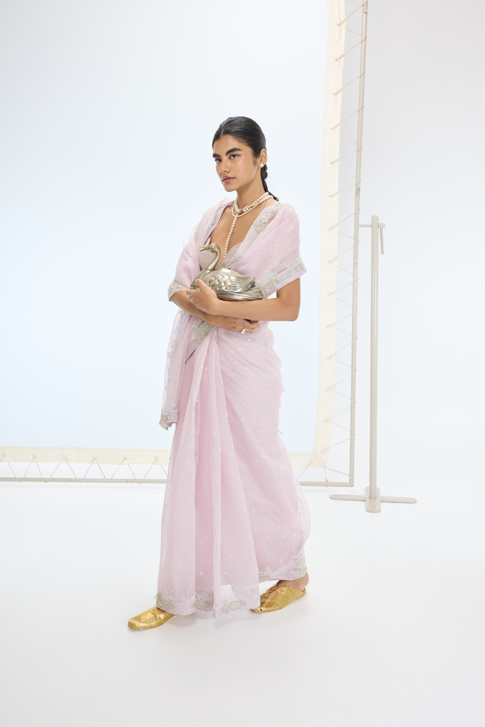 The Eve Saree in Mauve