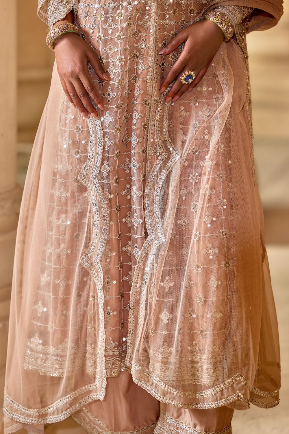 Nehmat Kali Kurta Set