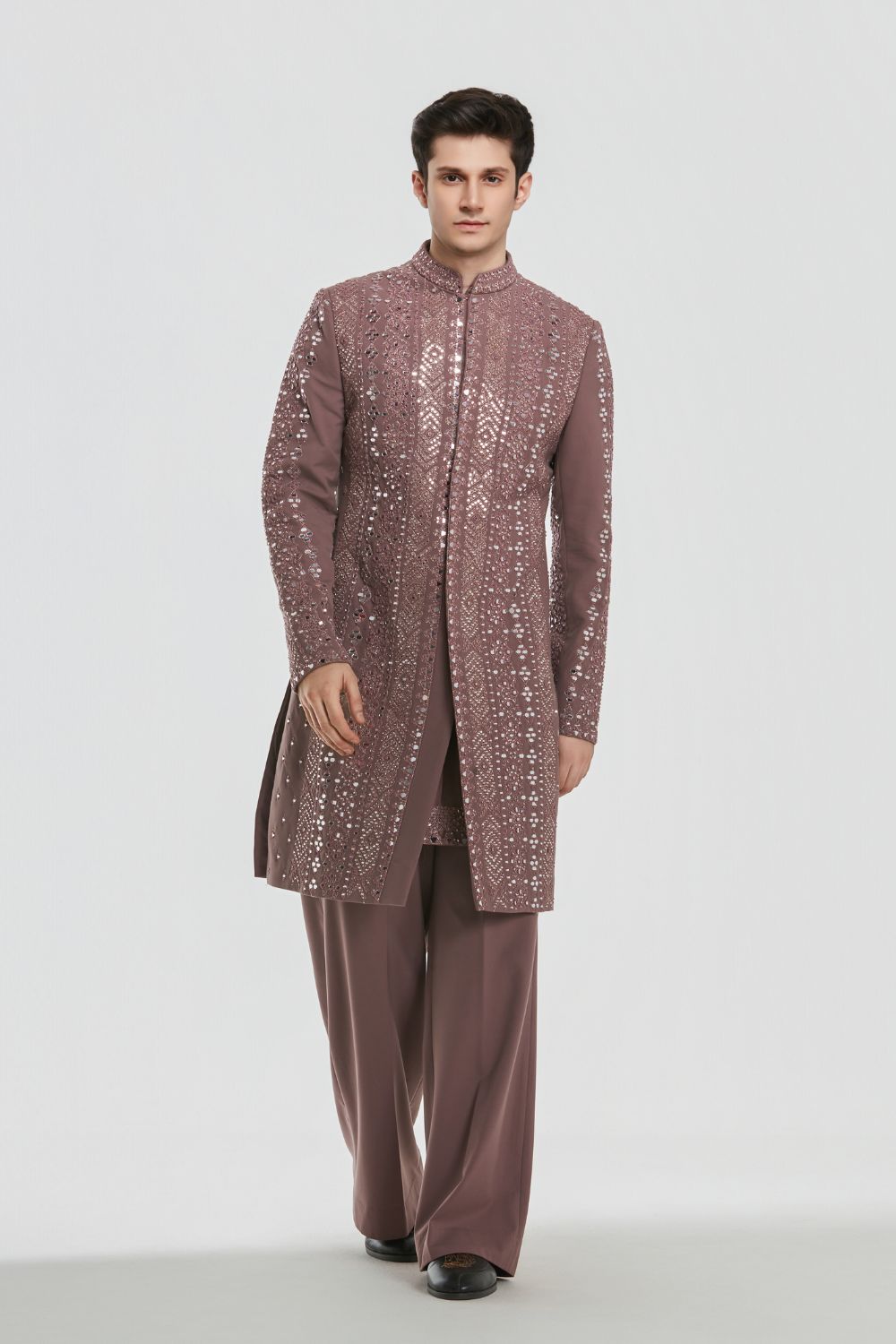 Shrine Iris Sherwani Set
