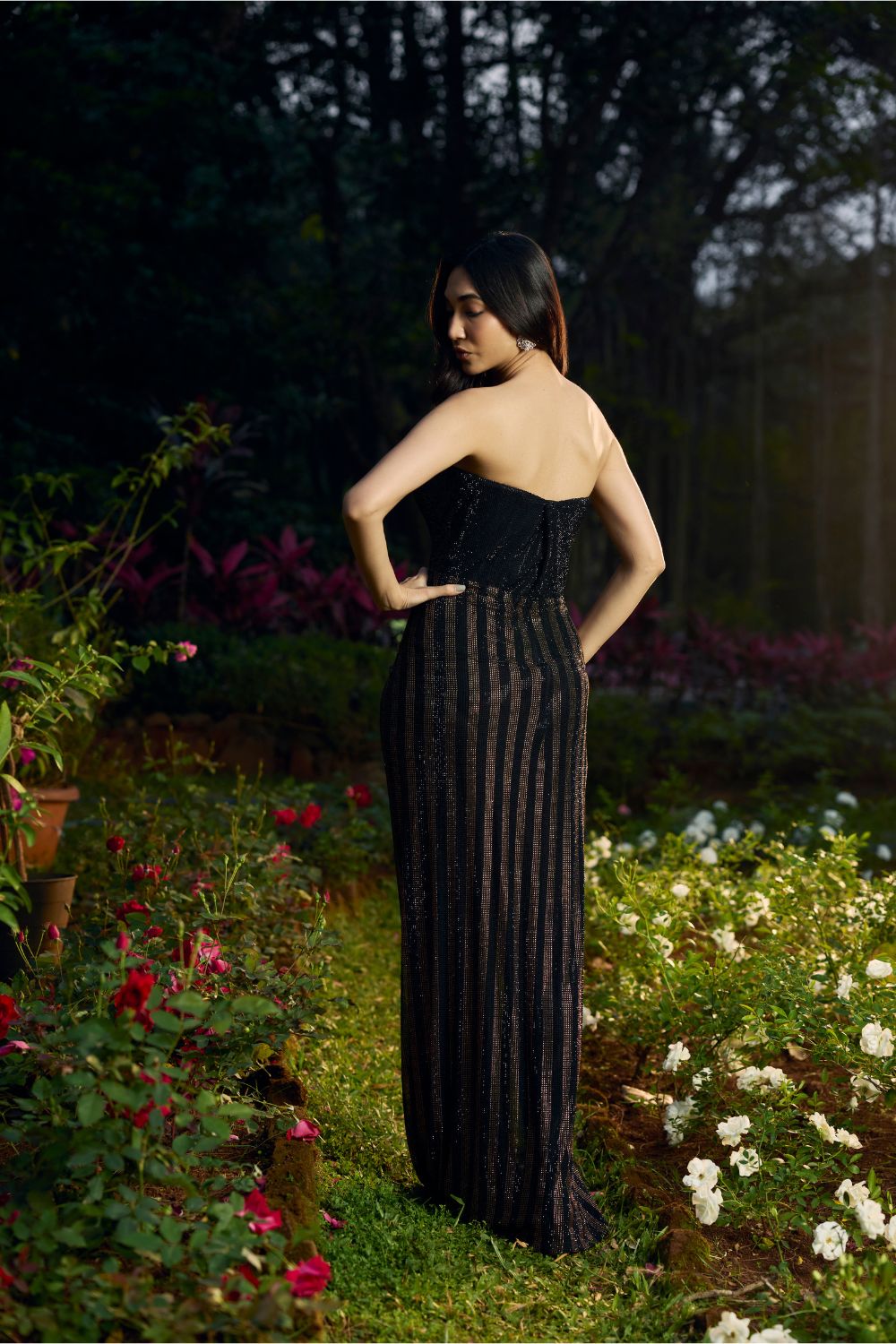 Shyamal Sona Crystal Gown