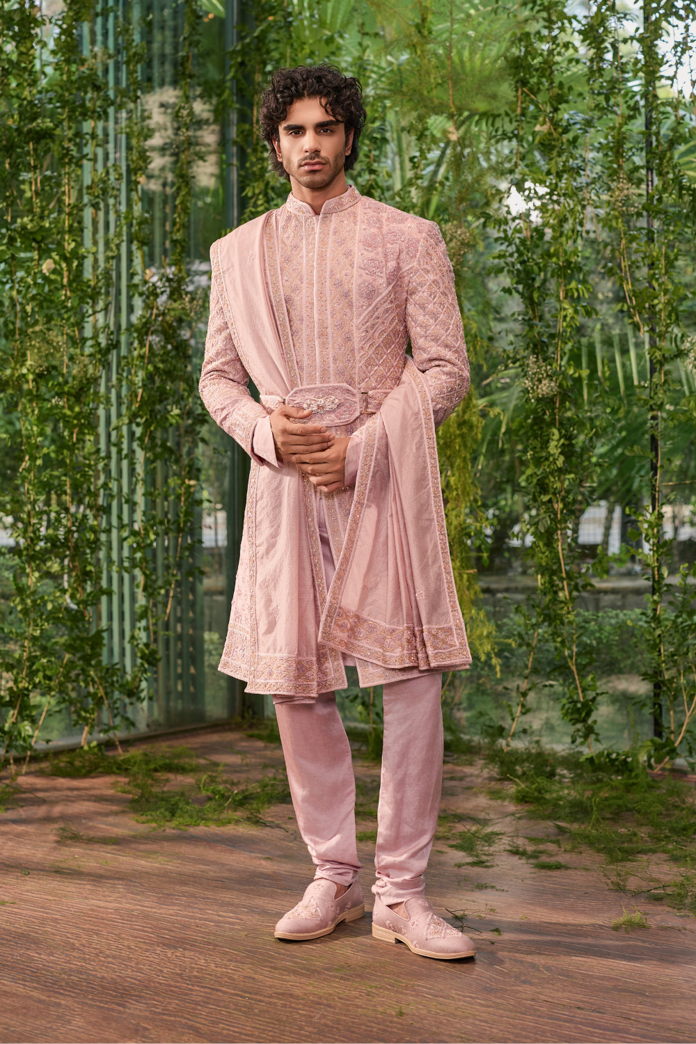The Regal Paw Sherwani Set