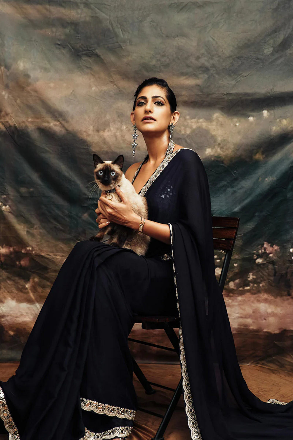 Kubbra Sait Saree
