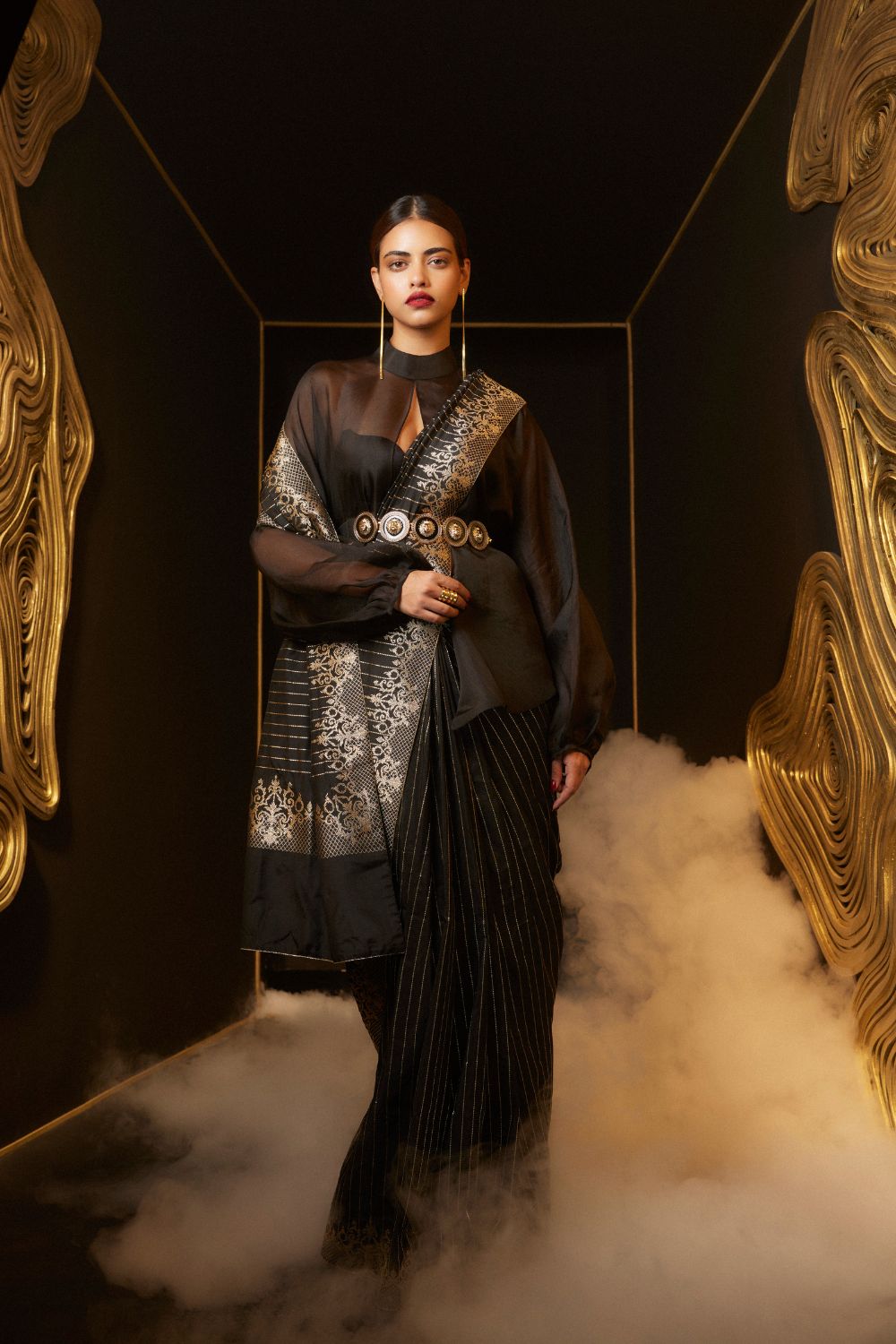 Femme Fatale SareeBlack