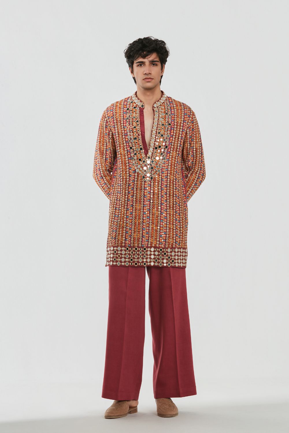 Shrine Multicoloured Kurta Set