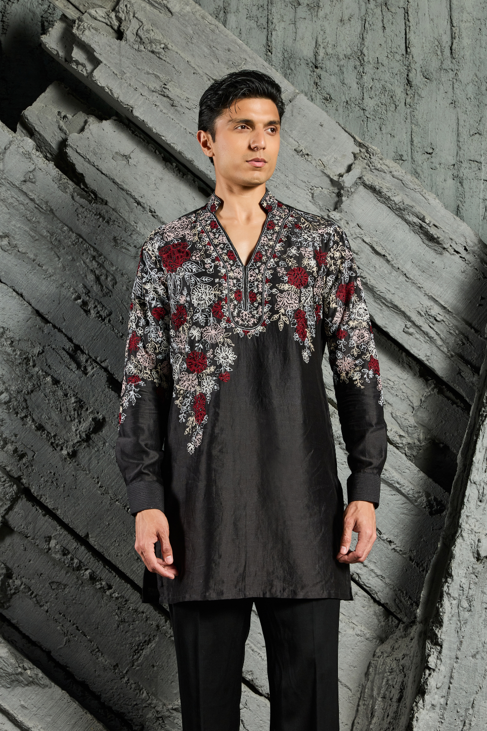 Night Bloom Kurta Set