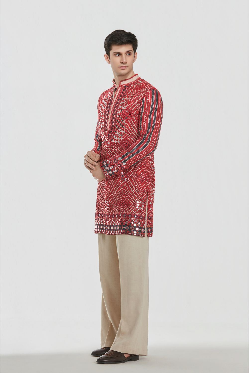 Shrine Multicoloured Kurta Set
